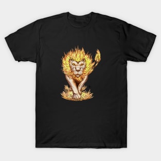 Fiery Lion T-Shirt